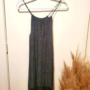 Roxy flowy boho beachy hippie dress swim coverup size medium